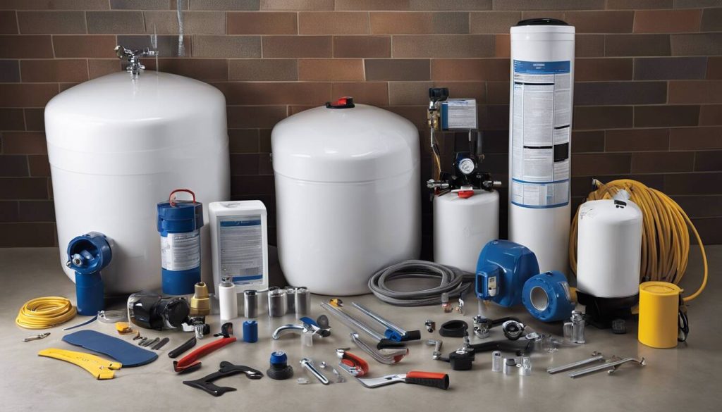 how to install a water softener